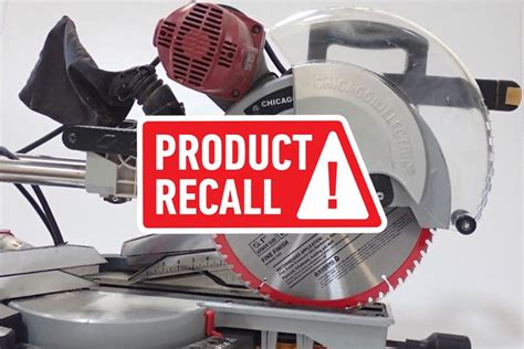 harbor freight miter saw recall